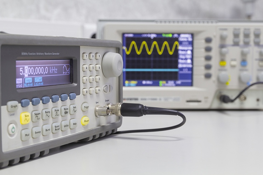 oscilloscope pour étalonnage goujonneuse